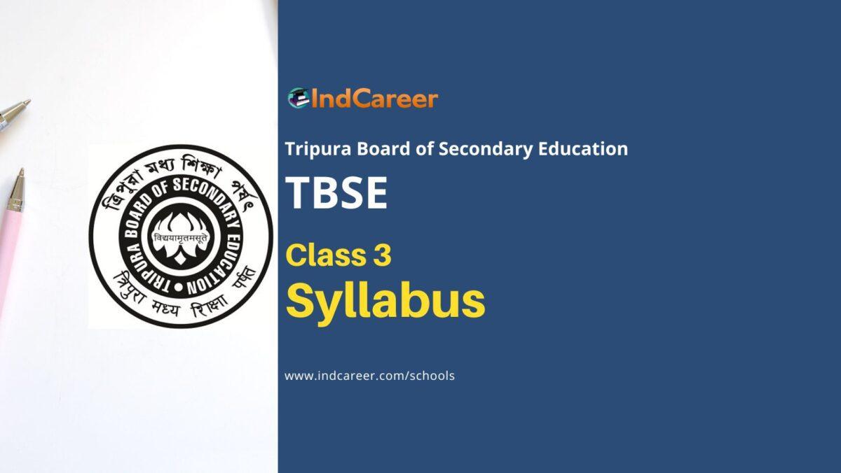 TBSE Class 3 Syllabus