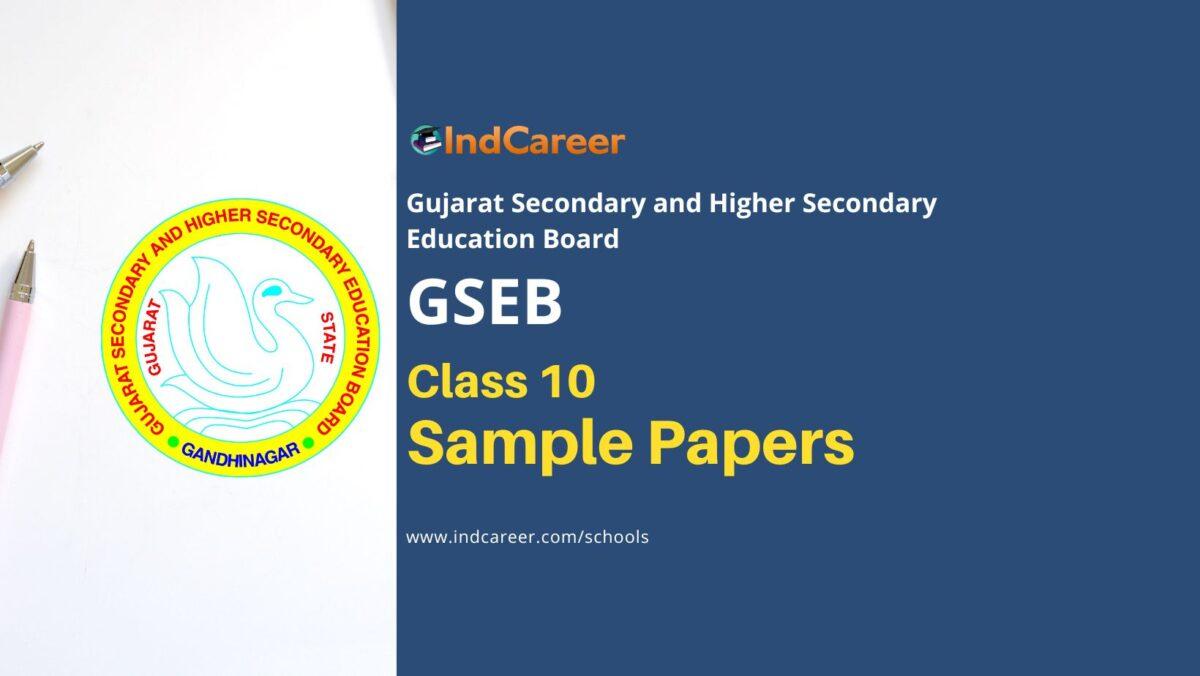 GSEB Class 10th Model Papers