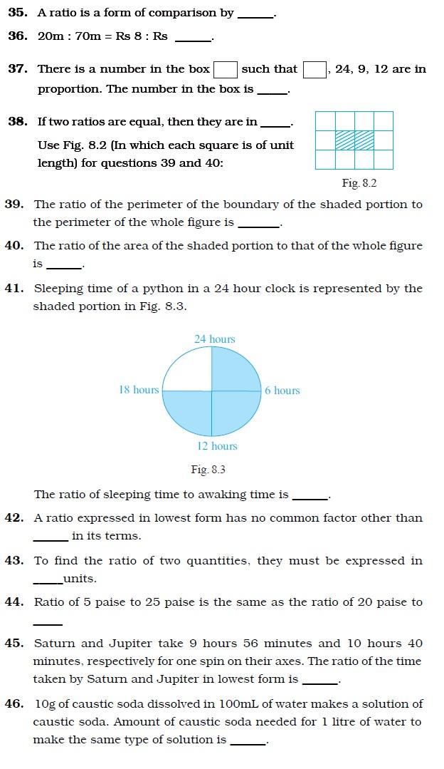 Ratio and Proportion