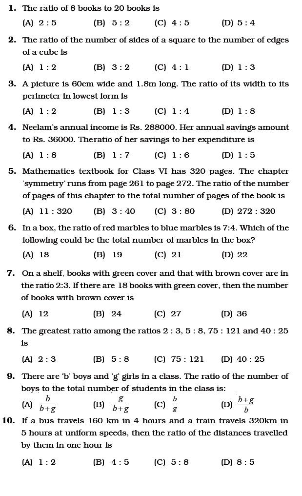 Ratio and Proportion