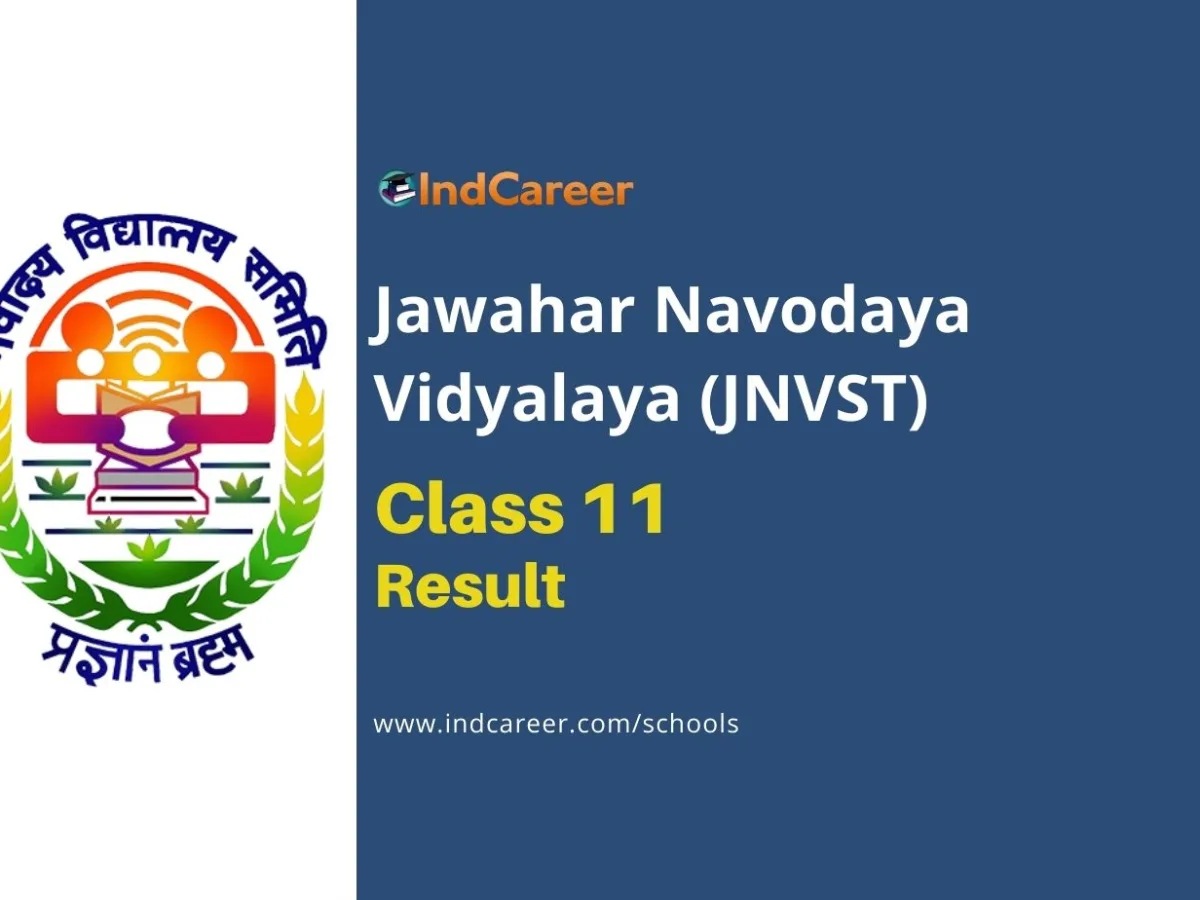 JNV Class 11th Result