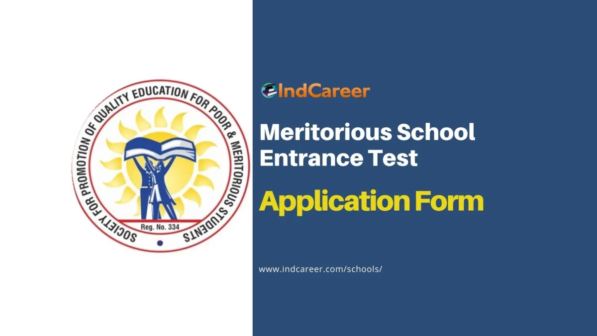 Meritorious School Admission Application Form