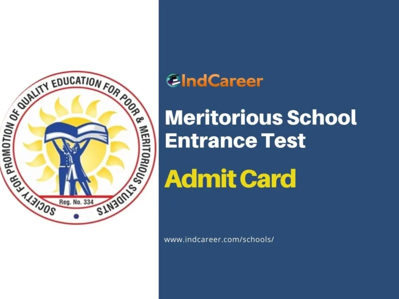 Meritorious School Admit Card