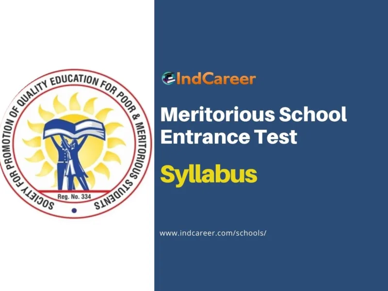 Meritorious School Admission Syllabus