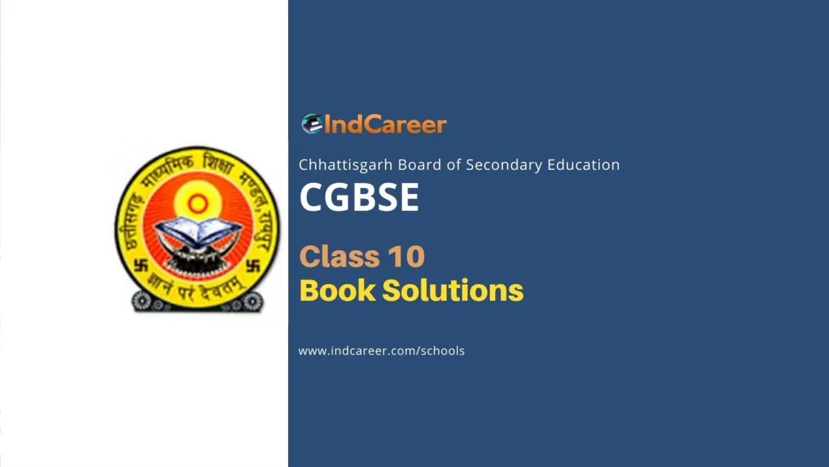 CG Board 10th Book Solutions
