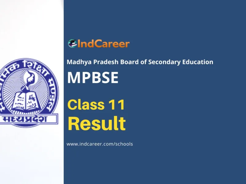 MP Board 11th Result: Check MPBSE Class 11 Results