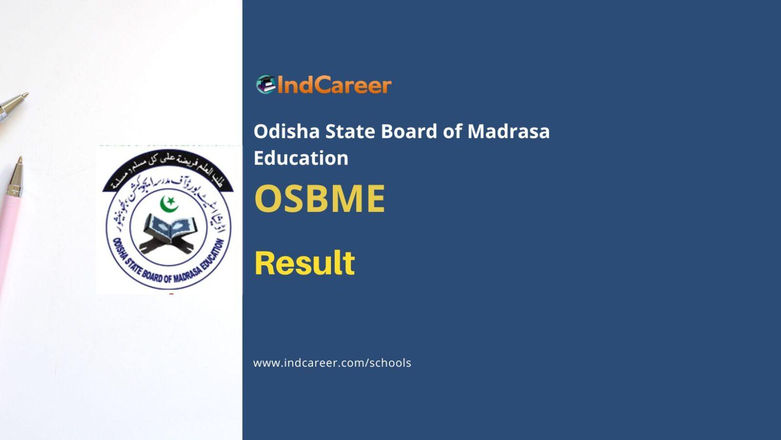 Odisha Madarsa Board Result