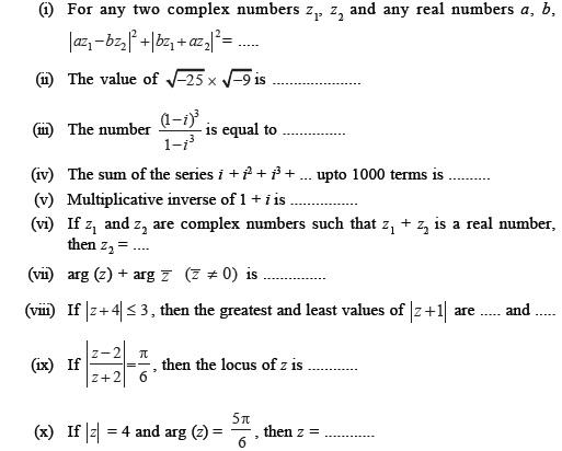 Complex Numbers and Quadratic Equations