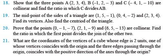 Introduction to Three Dimensional Geometry