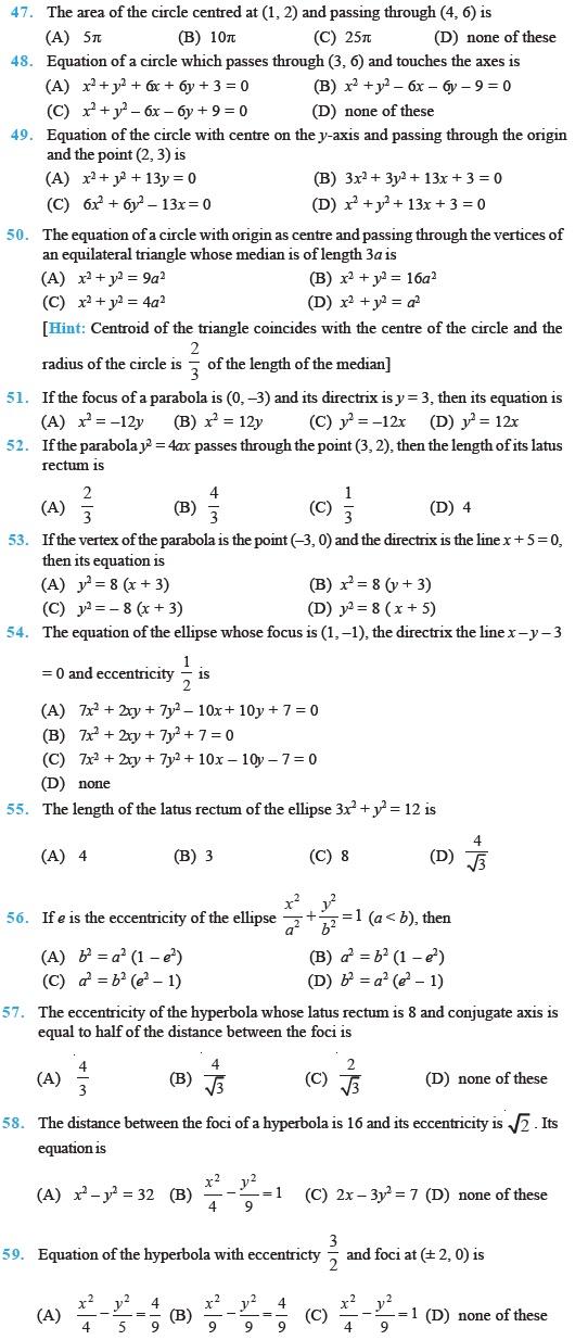 Conic Sections