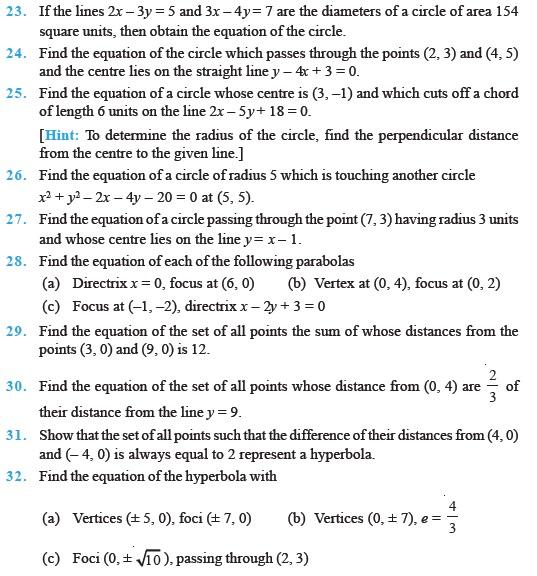 Conic Sections