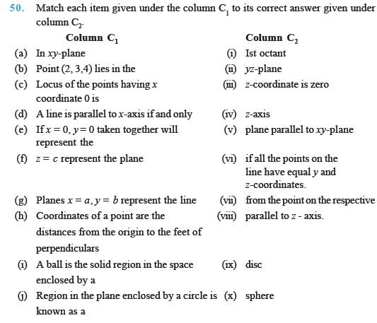 Introduction to Three Dimensional Geometry