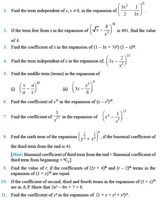 Binomial Theorem