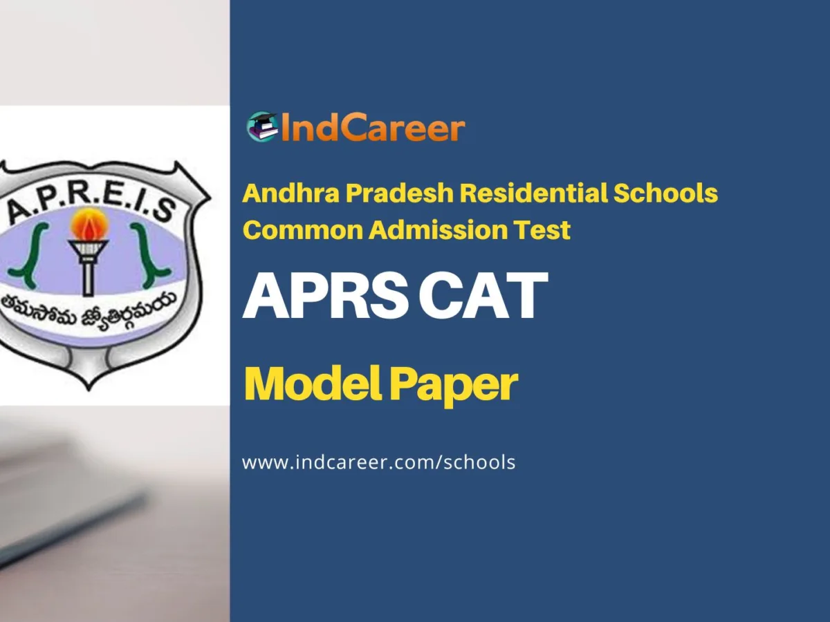 APRS CAT Sample Papers: Download Model Question Papers