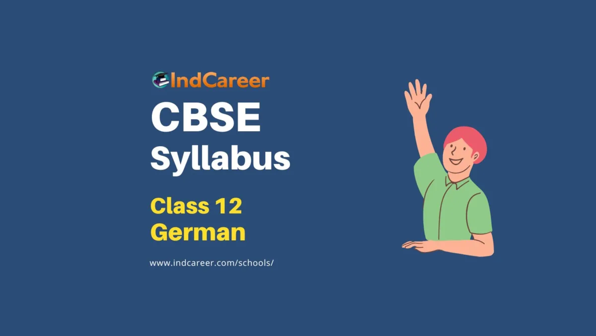 CBSE Class 12 German Syllabus