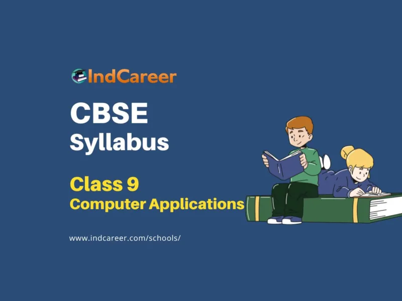 CBSE Class 9 Computer Applications Syllabus