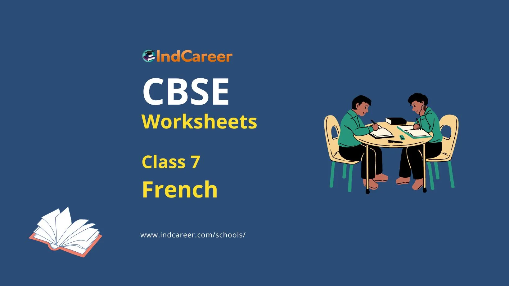 CBSE Worksheets for Class 7 French