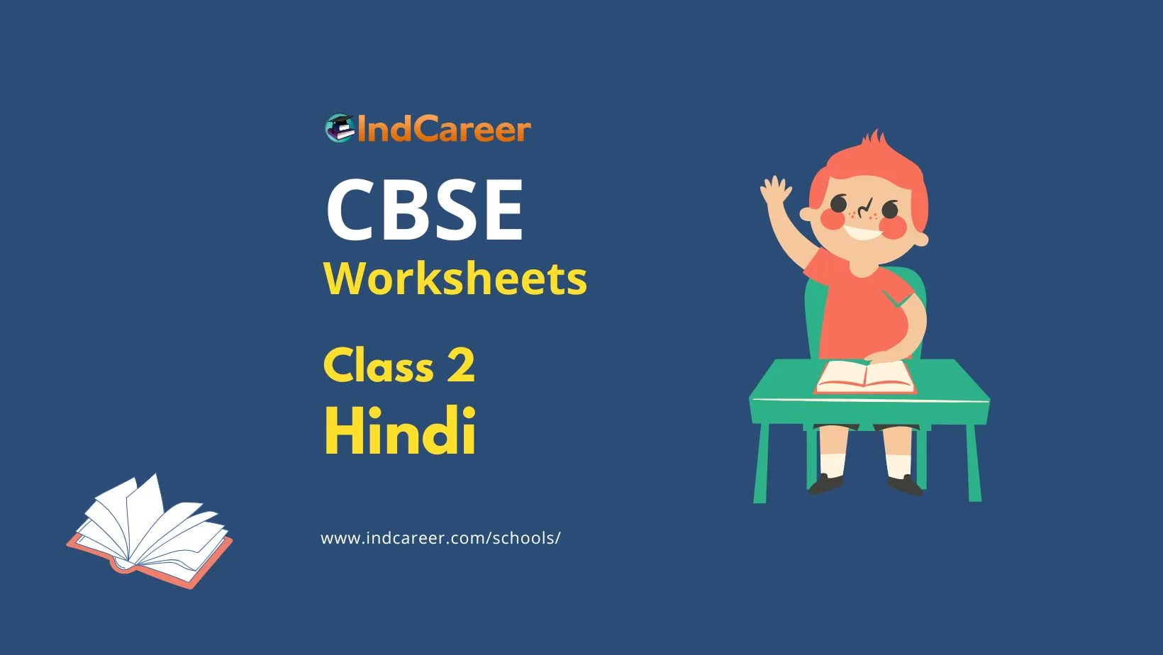 Worksheets for Class 2 Hindi