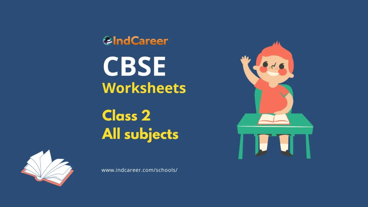 Worksheets for Class 2 All subjects