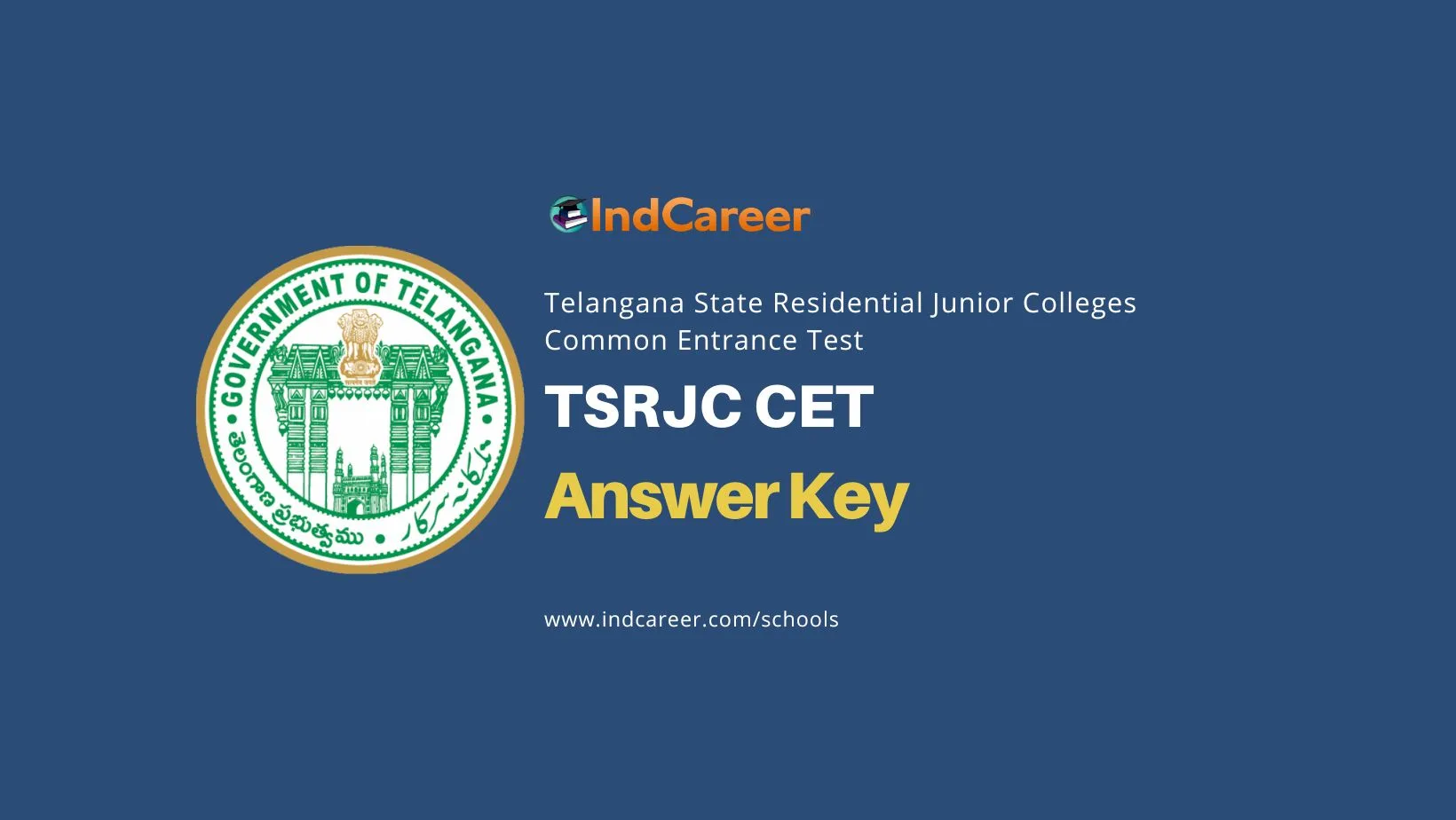 TSRJC CET Answer Key