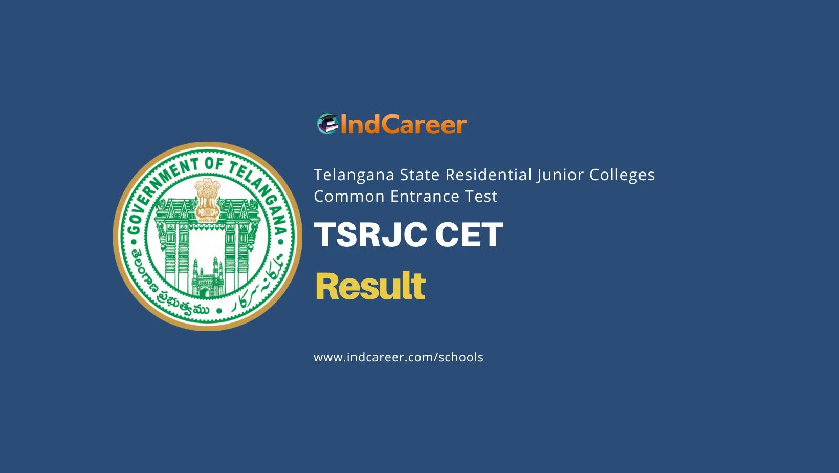 TSRJC CET Result