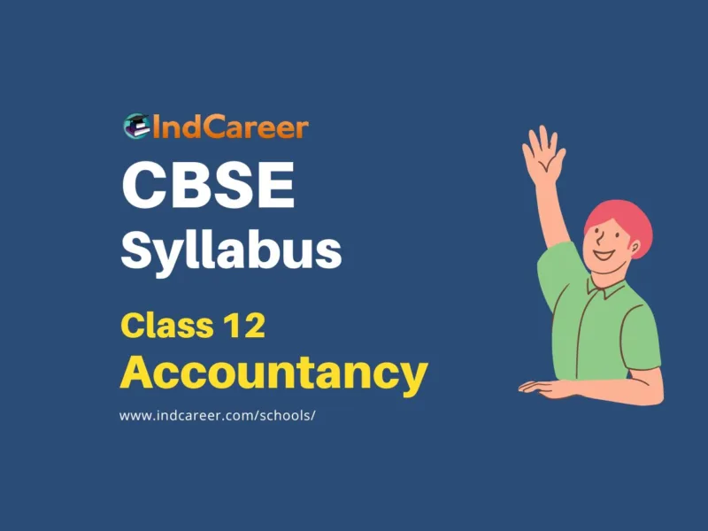 CBSE Class 12 Accountancy Syllabus