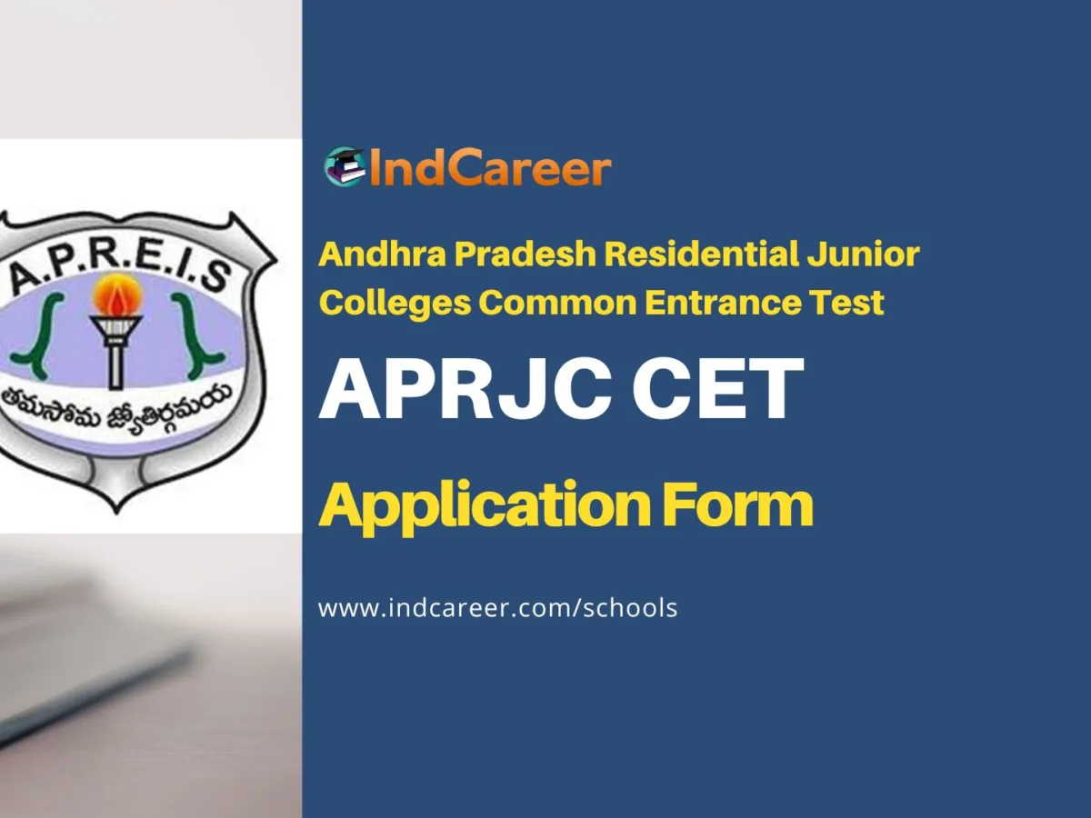 APRJC CET Application Form