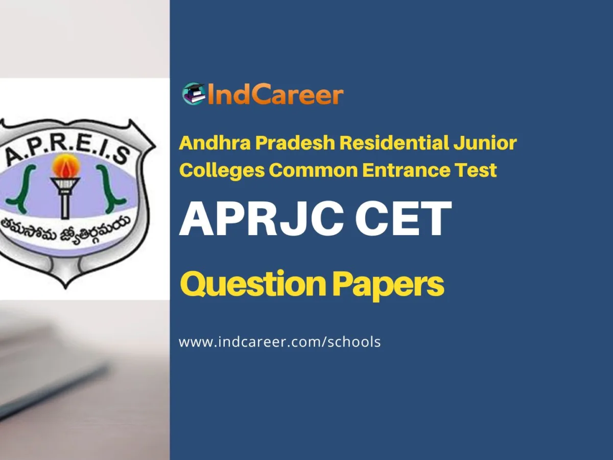 APRJC CET Previous Year Question Papers