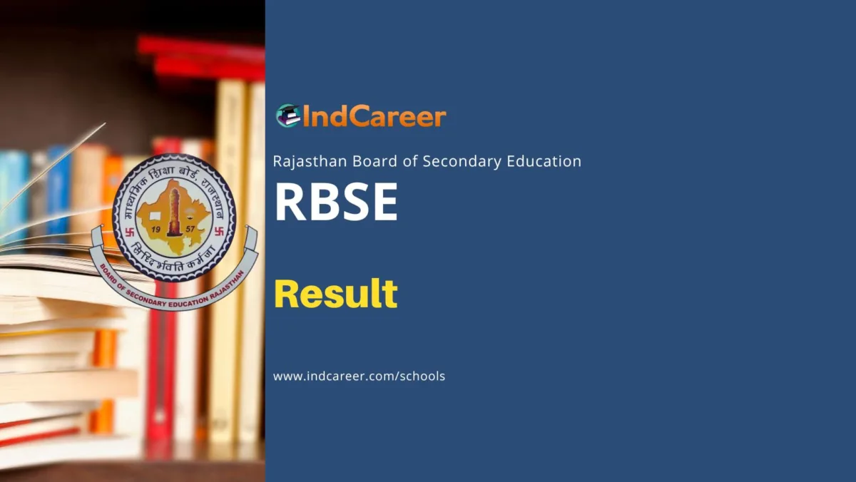 RBSE Result: Check Rajasthan Board Results
