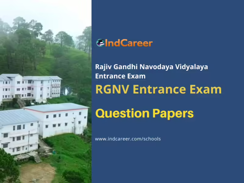 RGNV Entrance Exam Question Papers