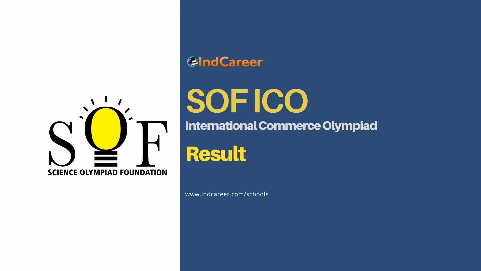 SOF ICO Result: International Commerce Olympiad Results