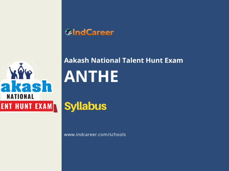 ANTHE Syllabus