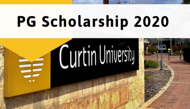 Curtin University Australia PG Scholarship Program 2020