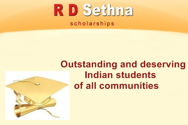 R D Sethna Loan Scholarship