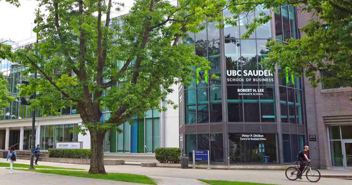 MBA degree Scholarship 2020 UBC Sauder School of Business, Canada