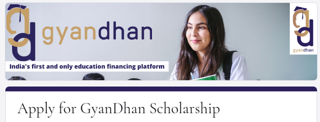 GyanDhan Scholarship