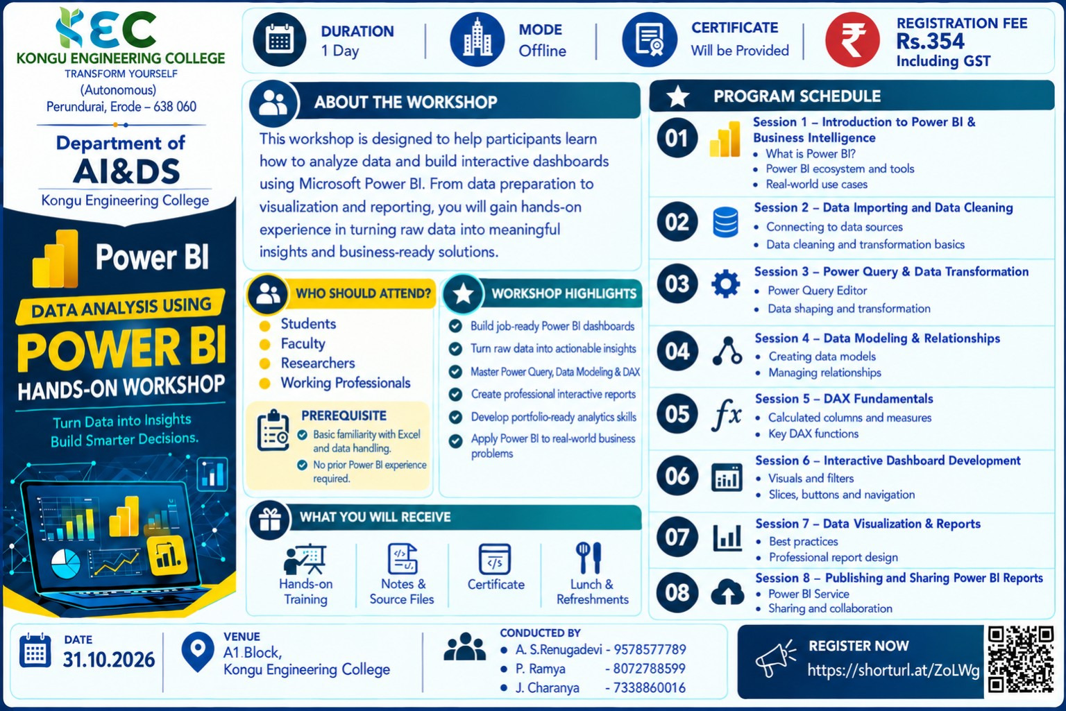 Data Analysis Using Power Bi — Hands-on Workshop 2026