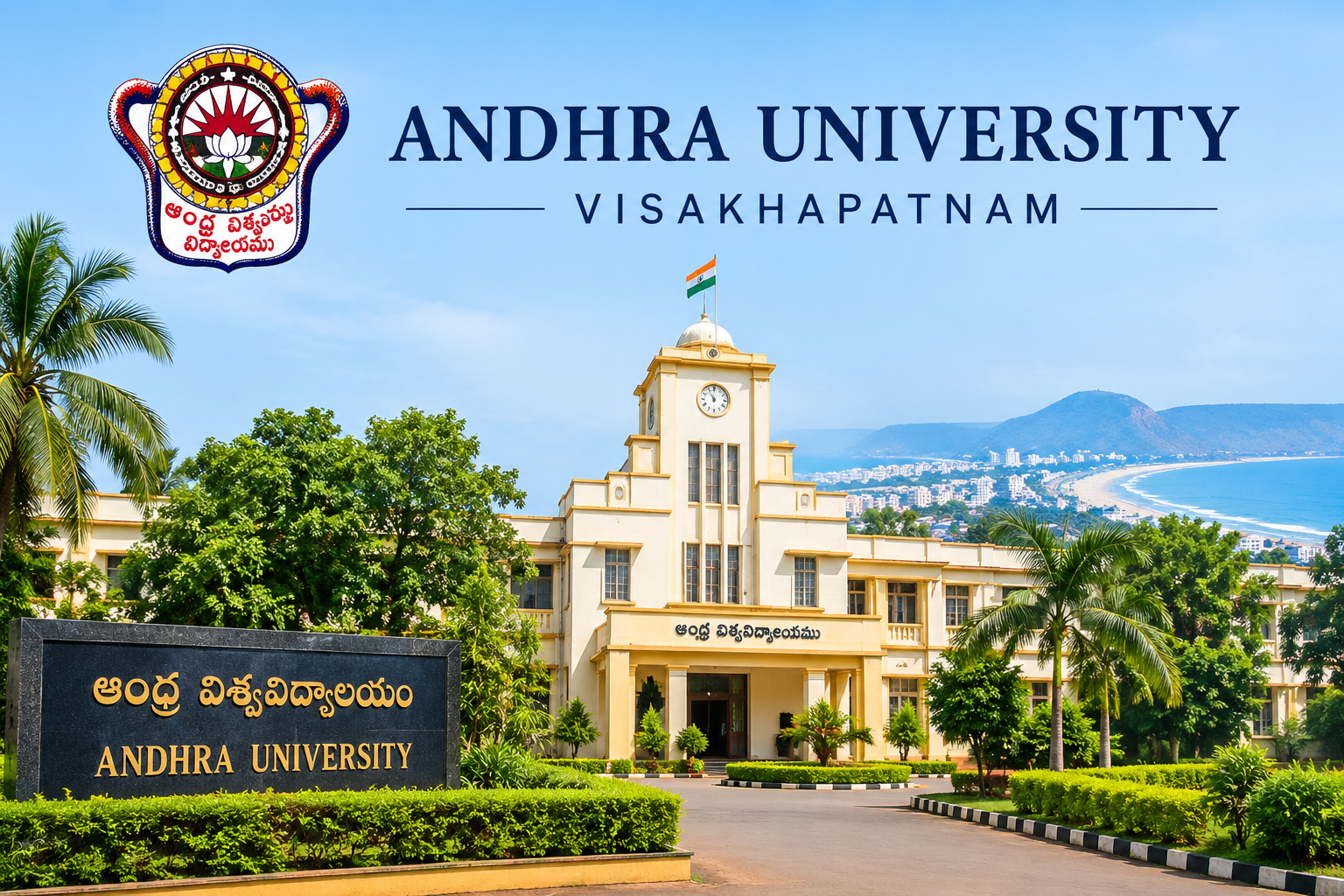 Andhra University Visakhapatnam Campus Vista