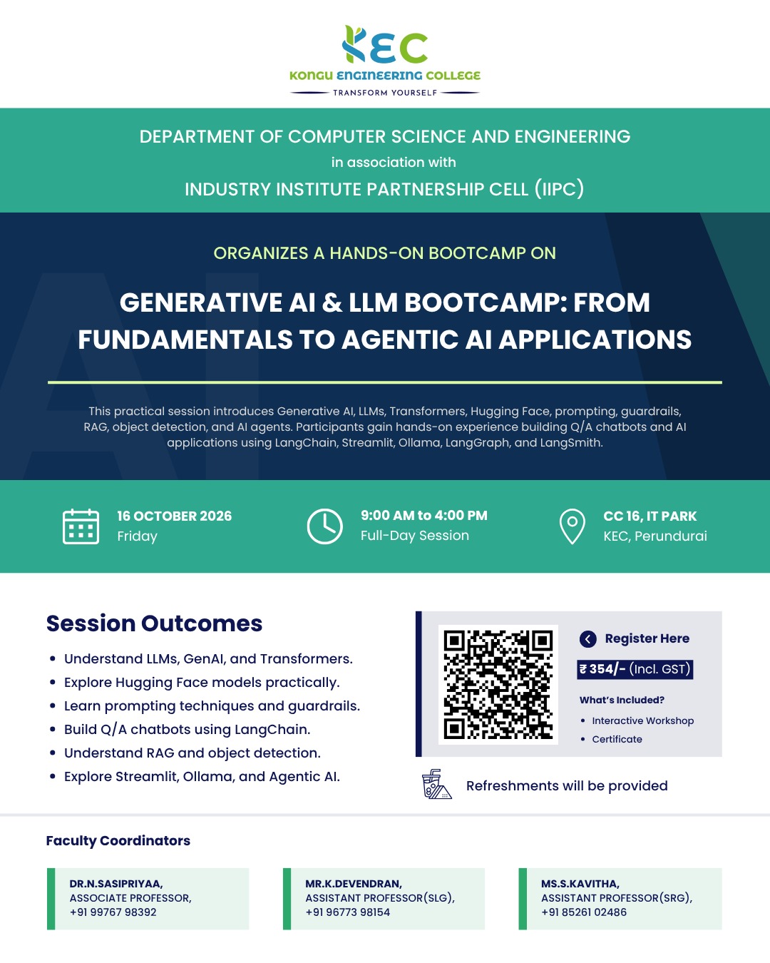 Generative AI & LLM Bootcamp: from Fundamentals to Agentic AI applications 2026