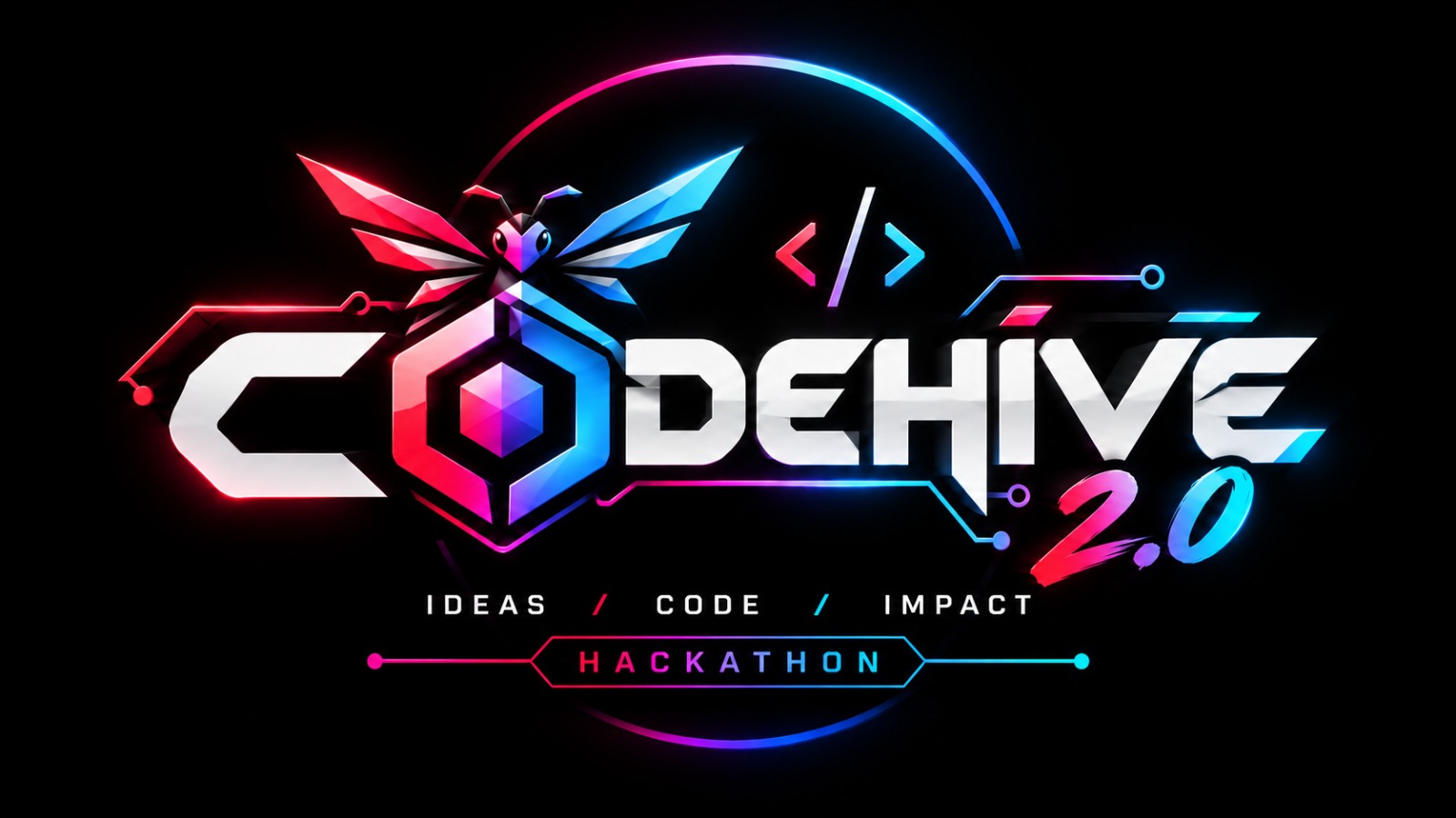 CODEHIVE 2K26 2.0 Poster