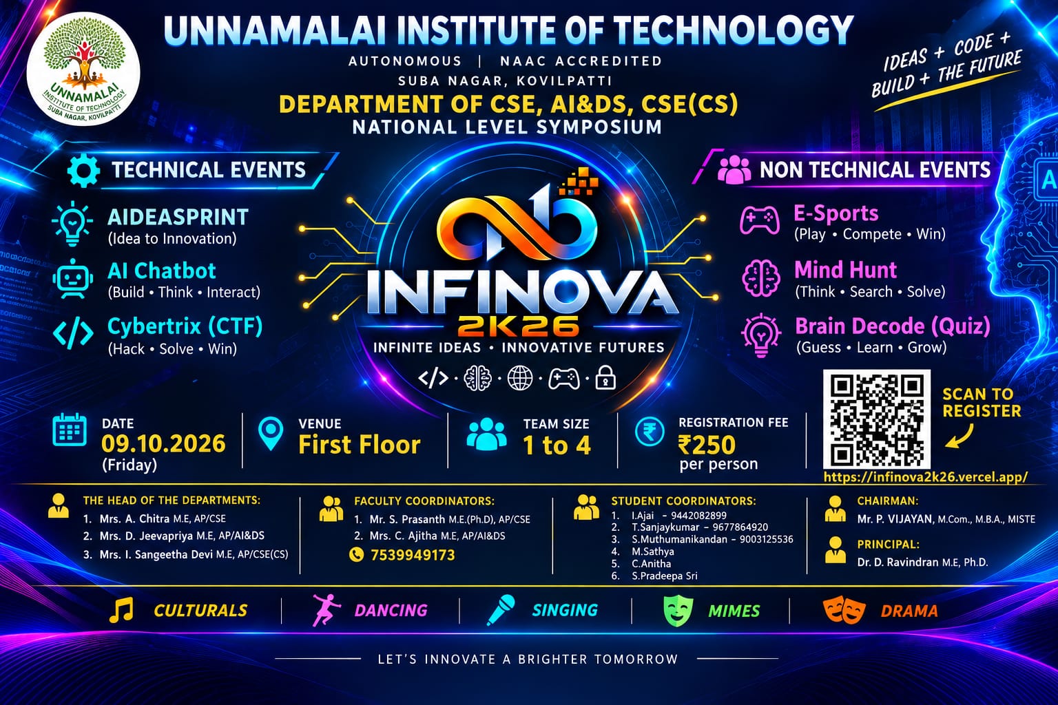 INFINOVA-2k26 Poster