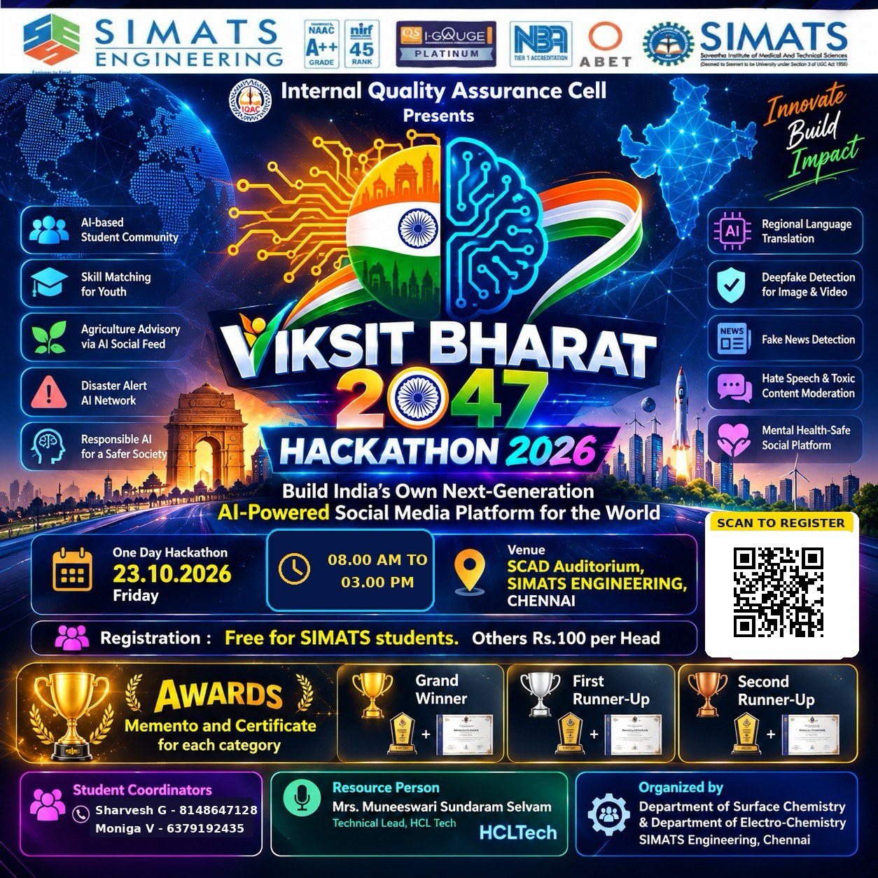Science Fest Board Top College Fest in India 2026 | IndCareer Events